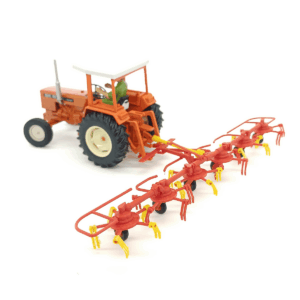 Heuwender 6-Stern gezogen